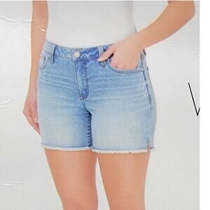 Seven Weekend Short Womens SZ 6 Midrise Light Wash 5 in Inseam  NWT